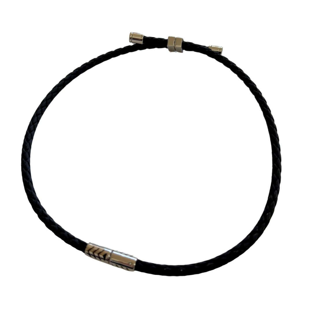 Neodymium 3600 Strap Lightweight Energy Necklace, magnetic therapy for athletes, Korean wellness, golf recovery gear