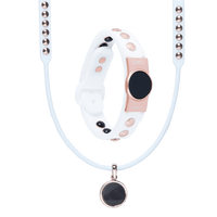 Hero Bracelet & Necklace Set (White Rose Gold) | ClavisEnergetic