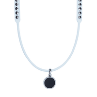 Hero High Power Gauss Magnetic Therapy Necklace by Clavis for pain relief and athlete recovery, Korean wellness golf performance gear.