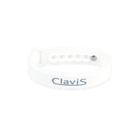 Bonito Sports Ion Balance Energy Bracelet in white, a magnetic golf bracelet for enhanced sports performance and energy recovery.