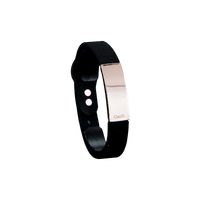 Tera High Power Gauss Magnetic Golf Bracelet - Sport Performance, Energy Recovery, Korean Wellness, Clavis Athletic Edition, Black Rose Gold.
