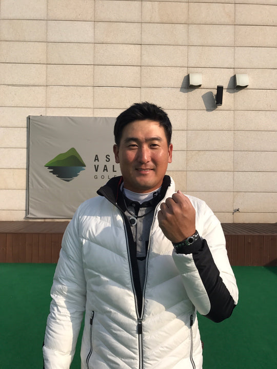Pro Golfer Choi Go-Ung2017 KPGA Tour Last Season Winner