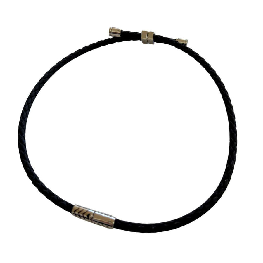 Neodymium 3600 Strap Lightweight Energy Necklace, magnetic therapy for athletes, Korean wellness, golf recovery gear