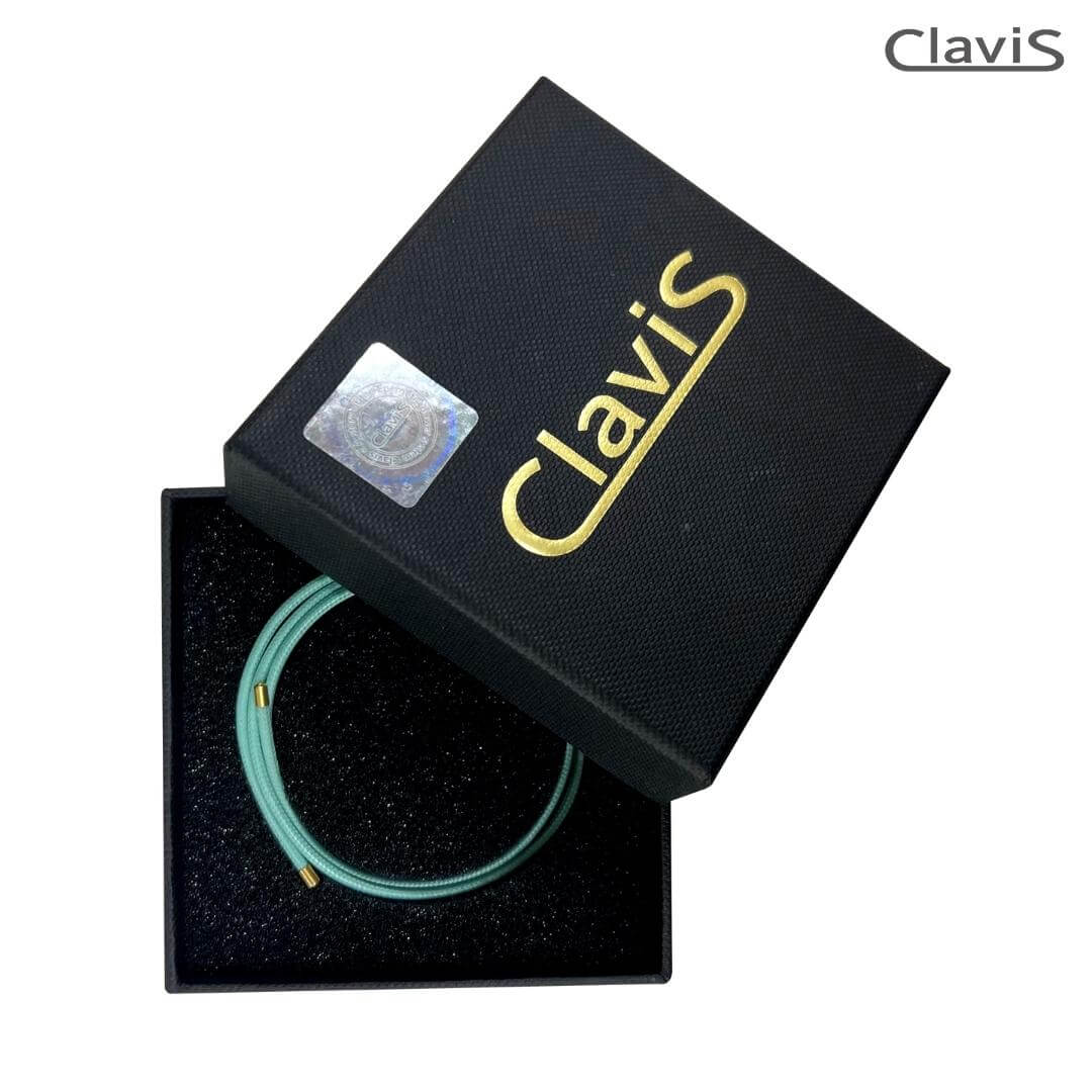Clavis Luna FlexMag magnetic sports bracelet in elegant packaging, featuring a premium design for athletes and energy recovery enthusiasts.