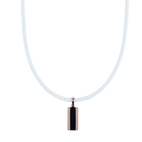 Hera High Power Gauss Magnetic Therapy Necklace - Black Rose Gold