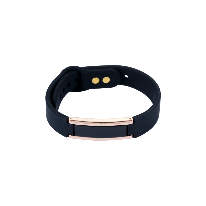 Hera  High Power Gauss Magnetic Therapy Bracelet - White Rose Gold