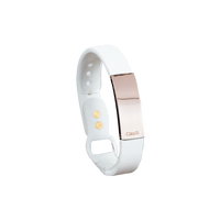 Tera High Power Gauss Magnetic Therapy Bracelet - Black Band Rose Gold