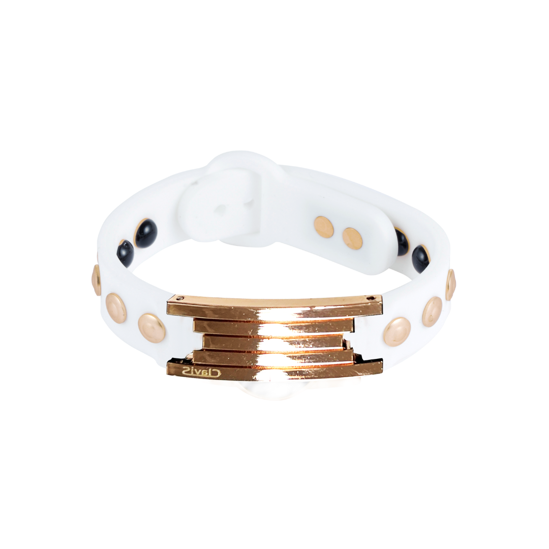 Ares Ultra Strength Magnetic Therapy Golf Magnetic Bracelet - White Rose Gold